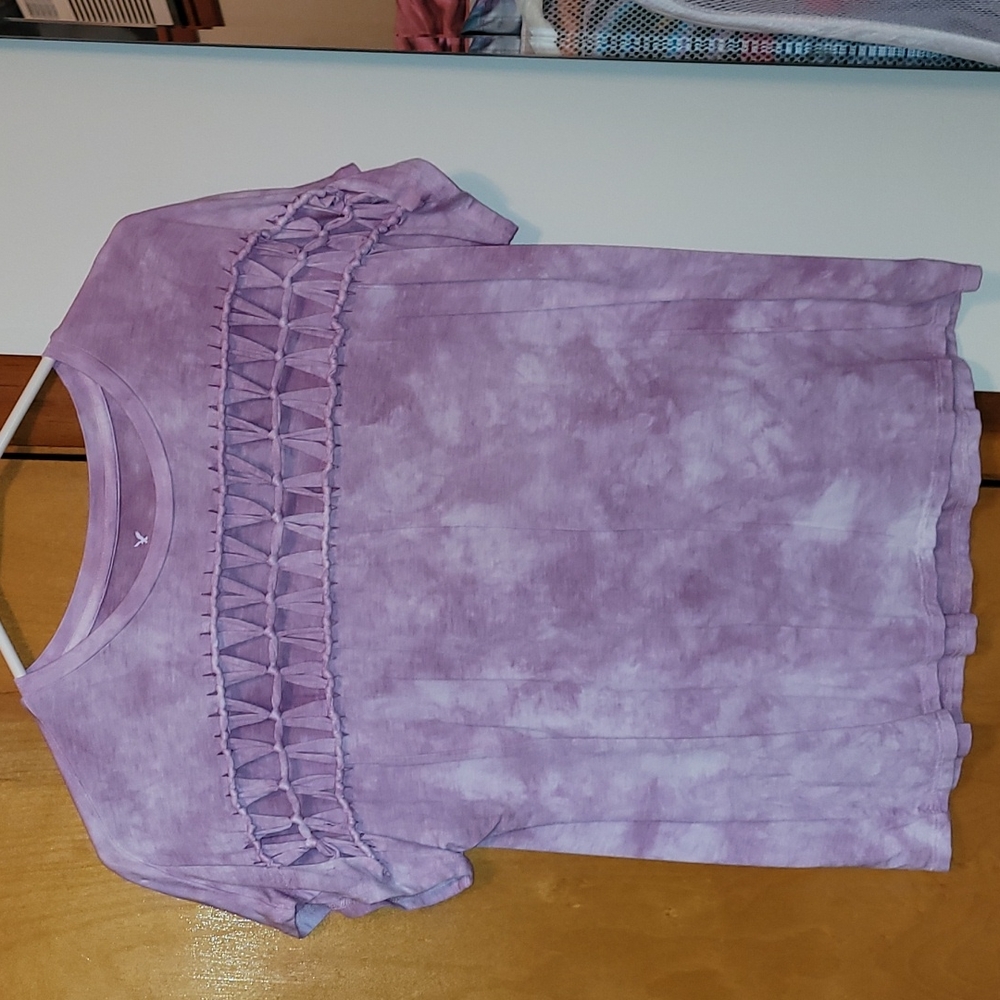 Purple American Eagle shirt size S